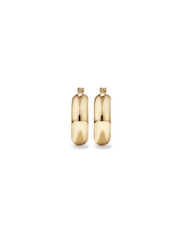Michael Hill - 15mm Hoop Earrings in 10kt Yellow Gold