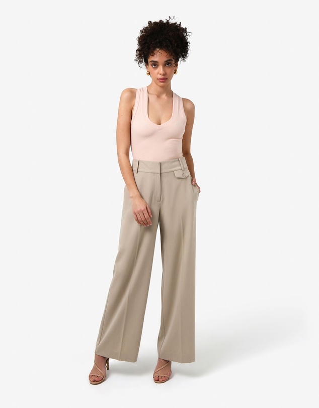 Forcast - Devon V-Neck Singlet