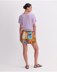 Sportscraft - Silk Blend Reversible Knit
