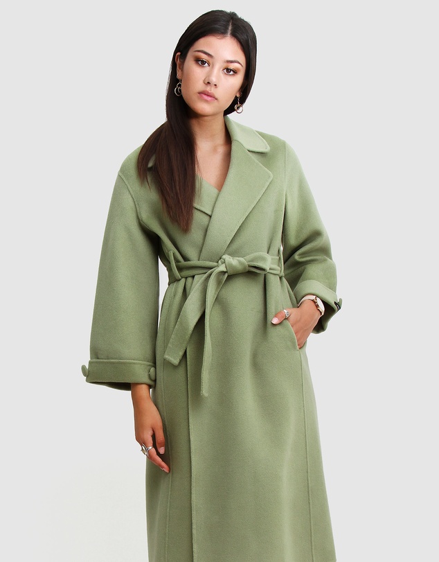 Belle & Bloom - Stay Wild Oversized Wool Coat