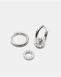 MIMCO - Nimbus Charm Hoop Earrings