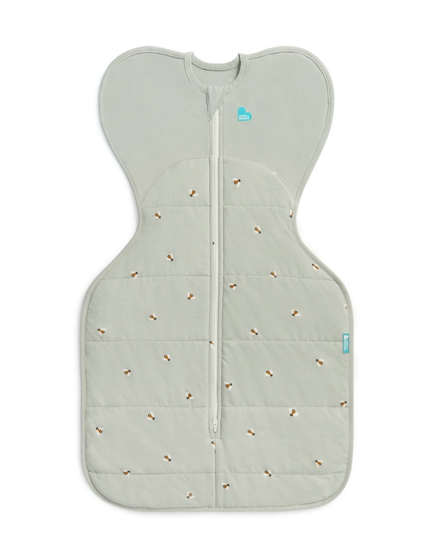 Love to Dream - Swaddle Up™ 2.5T Quilted Stretch Cotton Bees Olive