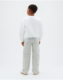 Calvin Klein Jeans - Boys Monologo Terry Sweatshirt