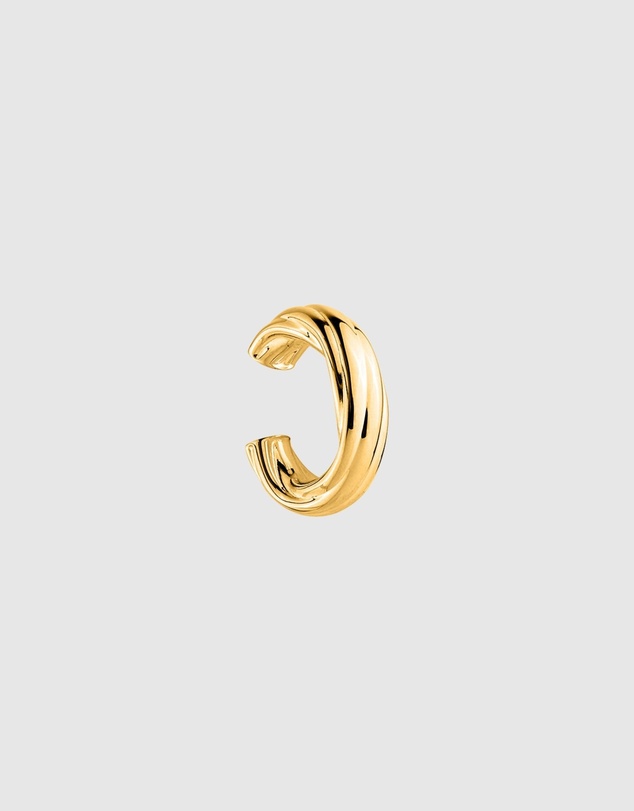 Najo - Wisteria Yellow Gold Ear Cuff
