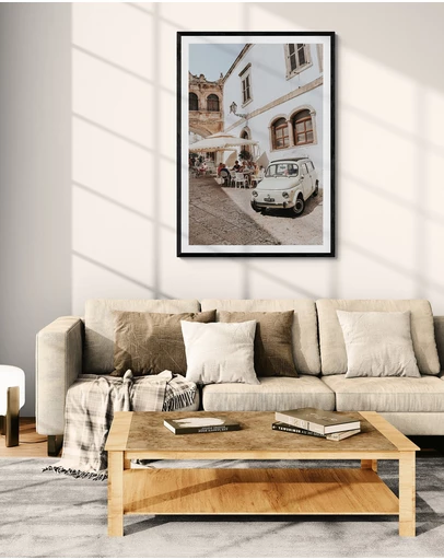 Amichi Co - Piazza di Ostuni Puglia Fine Art Photography Print