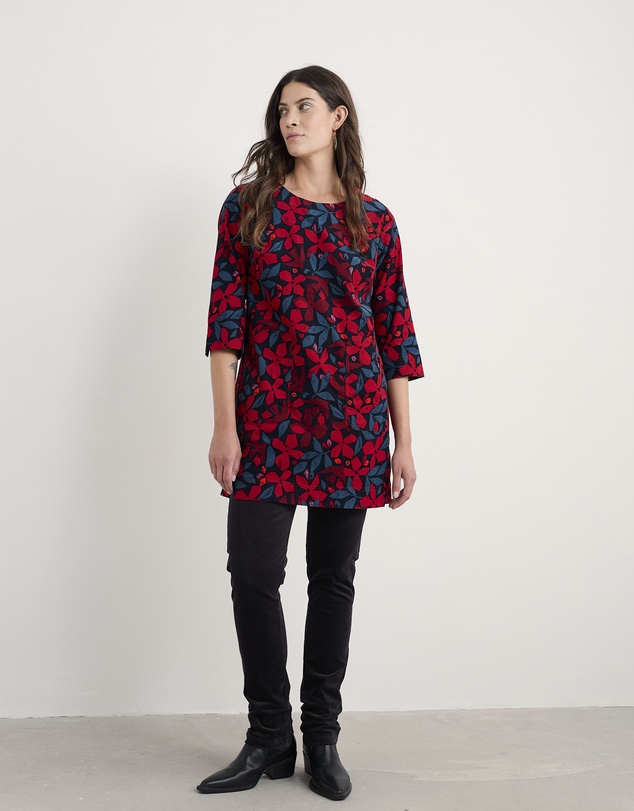 Seasalt - Seasalt Cornwall Red Port Gaverne Tunic