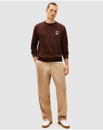 Tommy Hilfiger - Embroidered Flag Sweatshirt