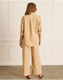 Heaven Australia - Latte Palazzo Pants