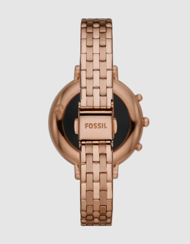 Fossil - Monroe HR Rose Gold-Tone Hybrid Smartwatch FTW7037