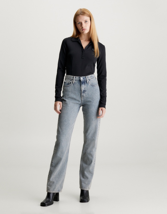 Calvin Klein Jeans - High Rise Straight Jeans