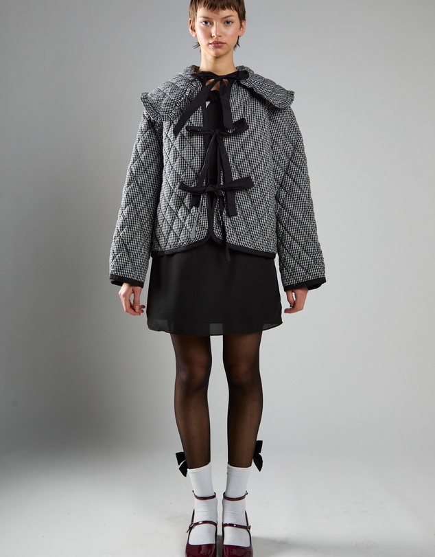 Glamorous - Quilted Collared Jacket