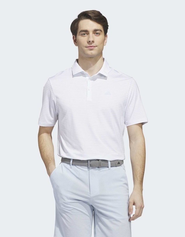 adidas Performance - PERFORMANCE TWO-COLOR STRIPE POLO SHIRT Mens
