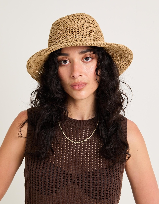 Subtitled - North Straw Bucket Hat