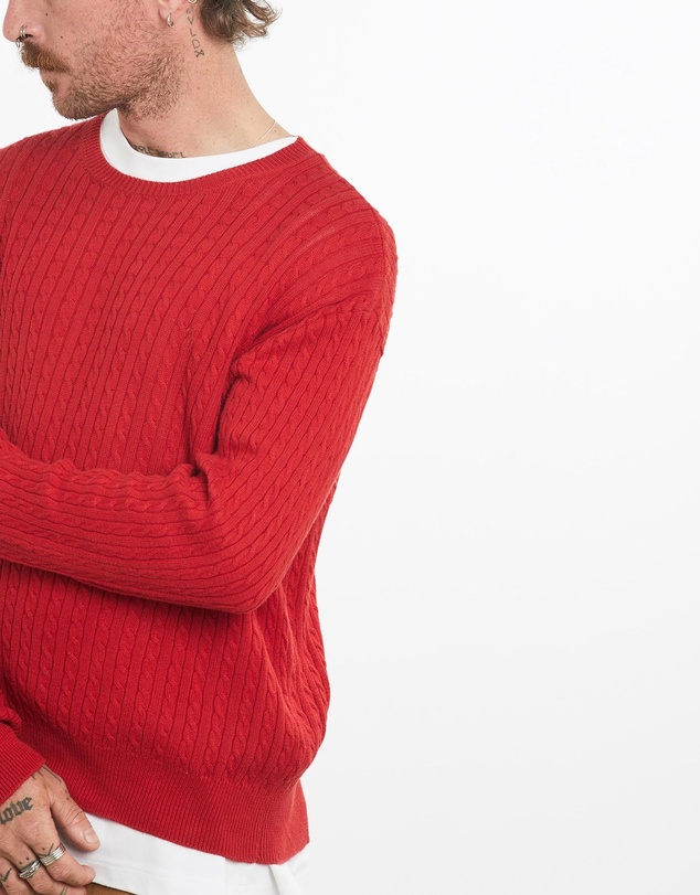 Vintage by The Real Deal - Pre Loved - Vintage Ralph Lauren Polo Sport Cable Knit Sweater