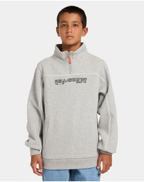 Billabong - Boys 8 to 16 Spec 1/4 Zip Fleece Top