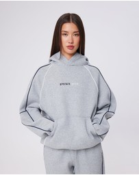Upstate - Velocity Hoodie - Grey Marle