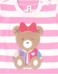 Huxbaby - Varsity Huxette Stripe Top - Babies-Kids
