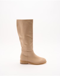 Walnut Melbourne - Tessa Leather Boot