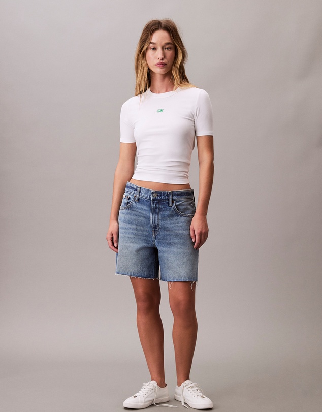Calvin Klein Jeans - Modal Stretch Monogram Logo Graphic Slim T-Shirt
