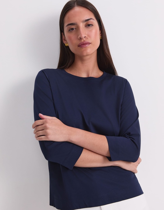 Sportscraft - Mercerised Cotton 3/4 Sleeve Tee