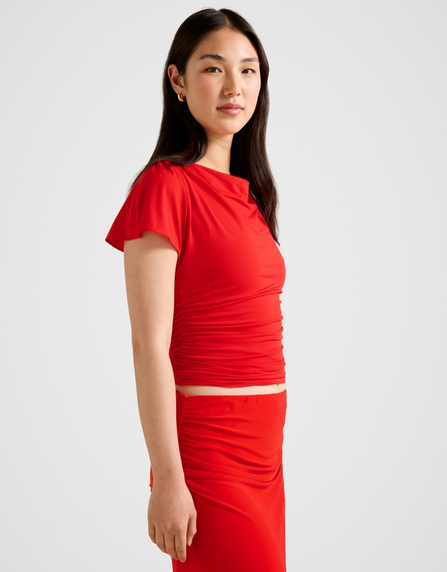 Forever New - Stormi Spliced Shoulder Top