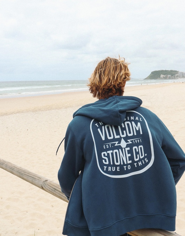 Volcom - Mens Roundabout Zip Up Hoodie