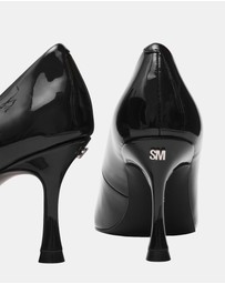 Steve Madden - Can-Do Black Patent Heels