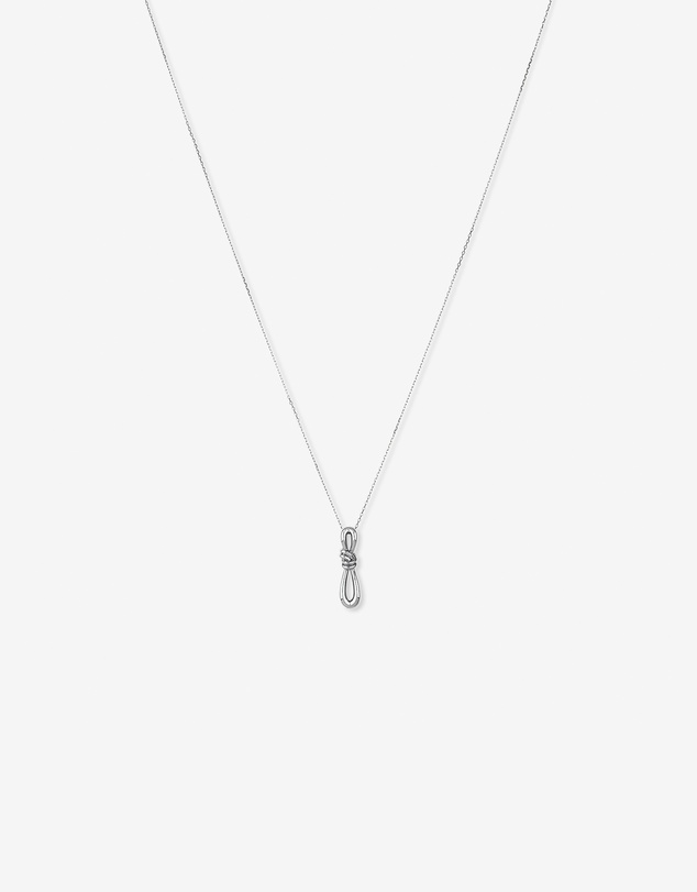 Michael Hill - Vertical Sliding Knot Pendant Necklace in Sterling Silver