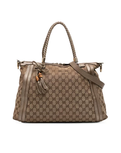 Pre-Loved by Azura Reborn - Pre-Loved GG Canvas Bella Convertible Tote
