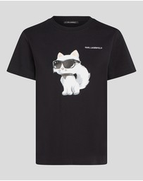 Karl Lagerfeld - Ikon Choupette Aquarelle T-Shirt