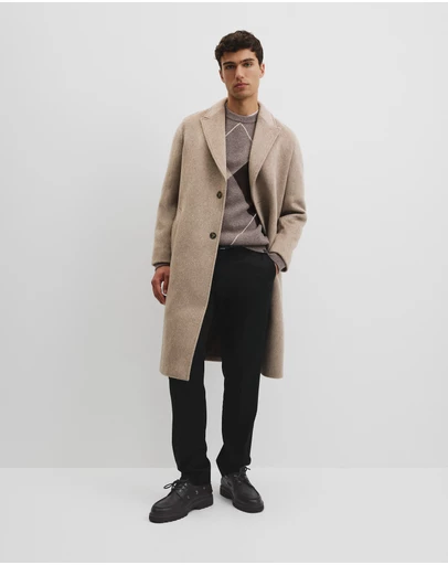Country Road - Single Breasted Tailored Overcoat