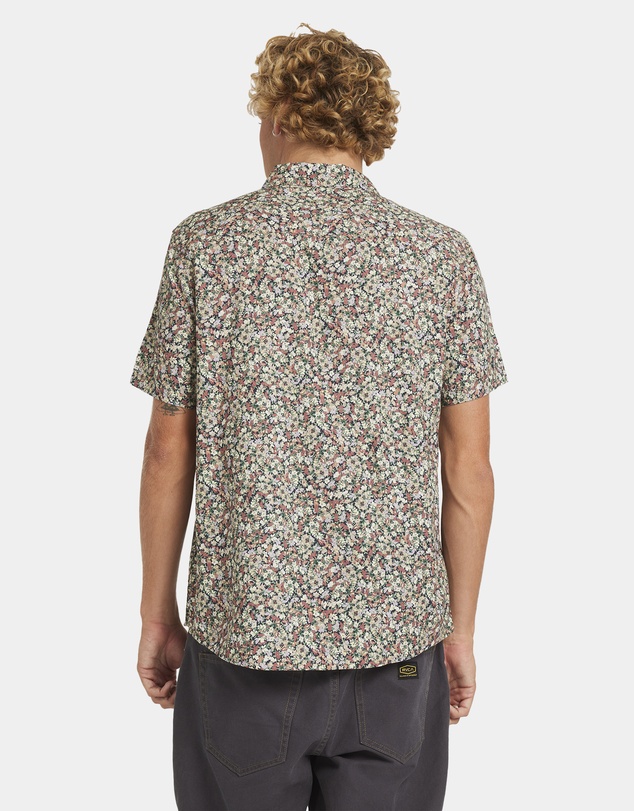 RVCA - Mens Heavy Bloom Short Sleeve Shirt