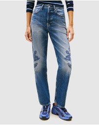 Tommy Jeans - Layla High Rise Slim Straight Jeans