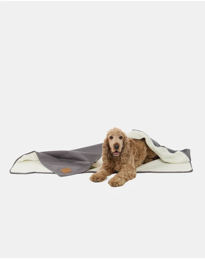 Mog & Bone - Fleece Pet Blanket - Mocha