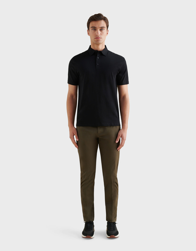 Peckham Rye  - Peckham Rye SS Mercerised Jersey Polo
