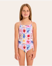 Seafolly - Palermo Tie One Piece - Teens