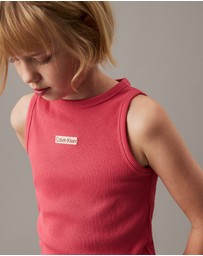 Calvin Klein Jeans - Girls Ribbed Tank Top