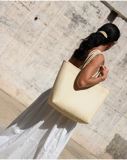 Mimmi Terra - Traveller Tote Panna Cotta