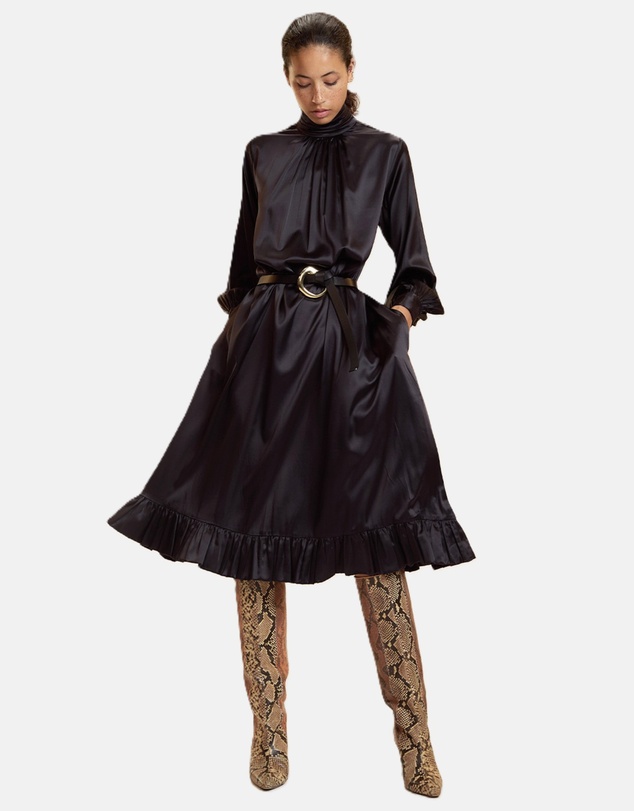 Cynthia Rowley - Monroe Silk Charmeuse Dress