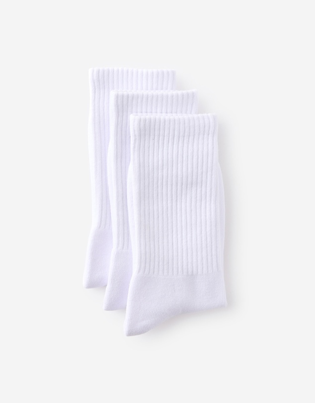 Cotton On - 3 Pack Essential Crew Socks