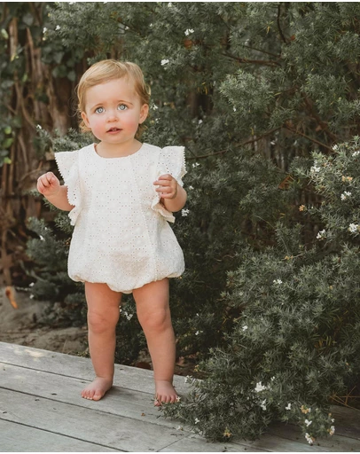Bebe by Minihaha - Broderie Occasion Bodysuit - Babies