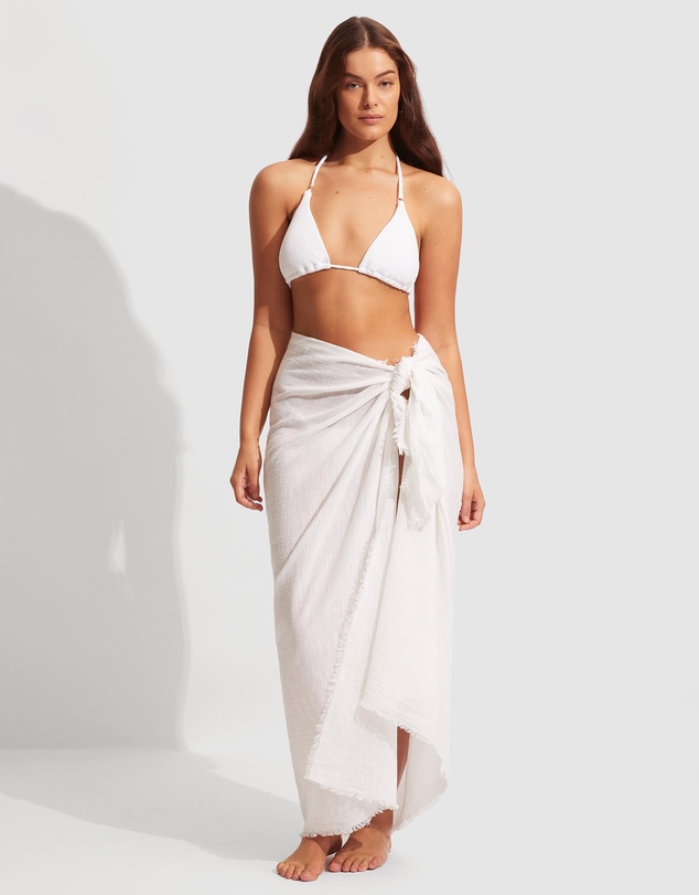 Seafolly - Textured Cotton Beach Wrap