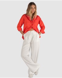 CAMIXA - IRIS Linen Shirt