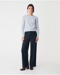 Forcast - Juanita Cotton Cable Knit