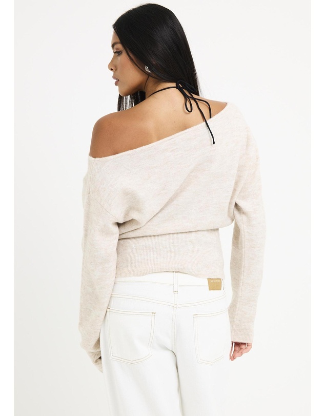 Alice In The Eve - Bailey Off Shoulder Knit Top