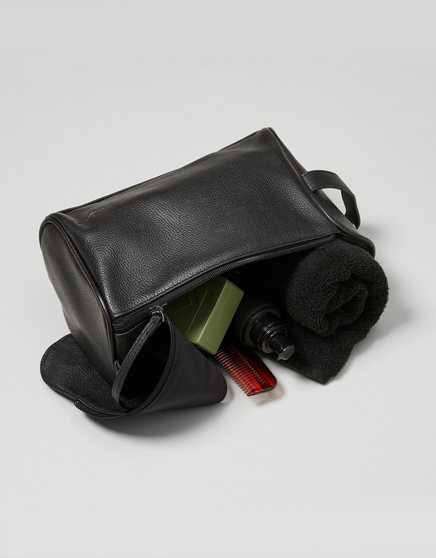 Aquila - Montoro Leather Toiletry Bag