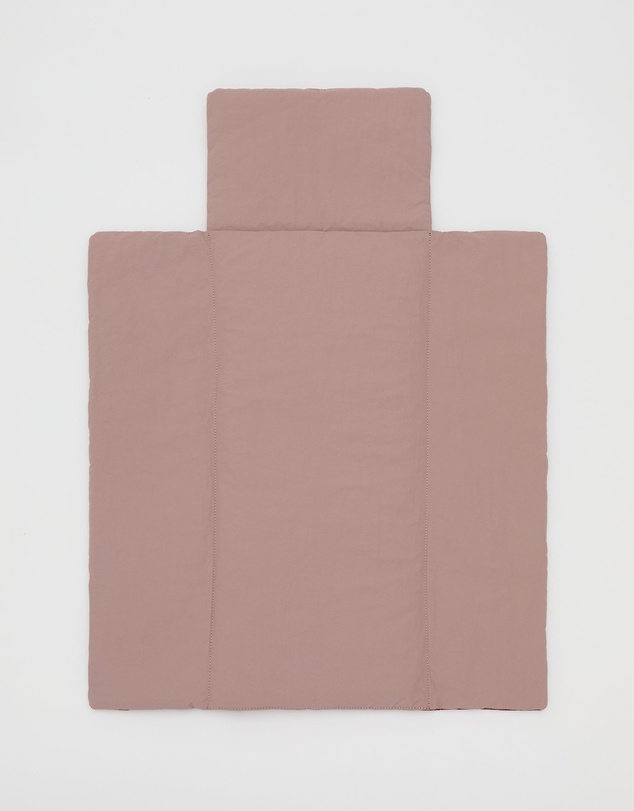 Phile - Plush Change Mat Wrap - Burgundy