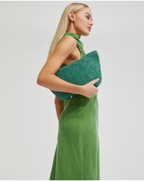 Oxford - Nina Raffia Shoulder Bag