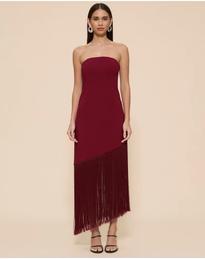 CHANCERY - Violet Asymmetric Fridge Midi Dress