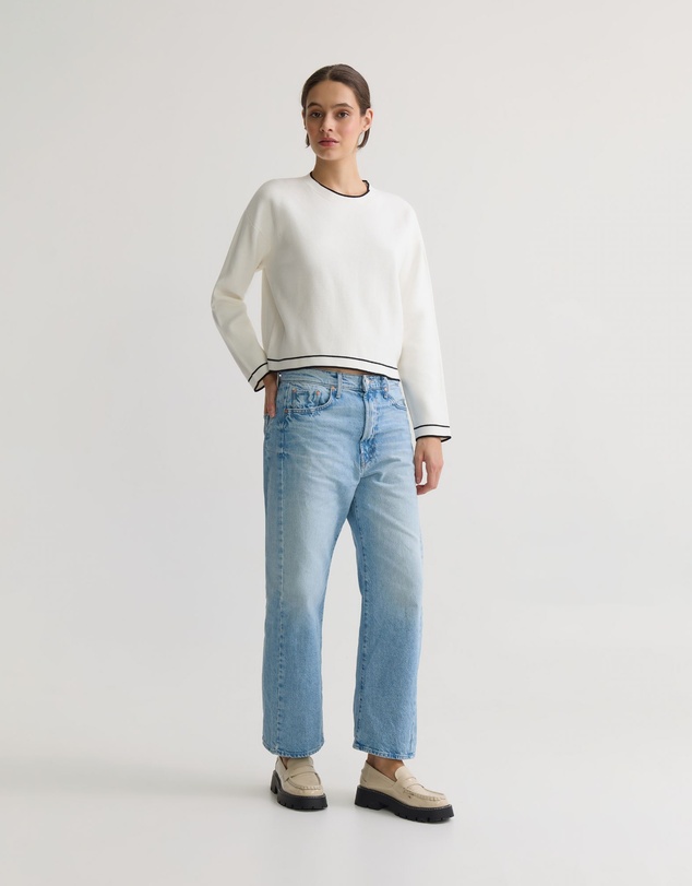 Oxford - Harper Contrast Trim Knit